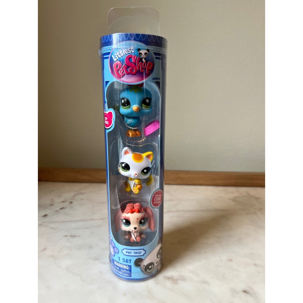 Littlest Pet Shop LPS Pet Trio City Vibes Mini Figure 3-Pack New